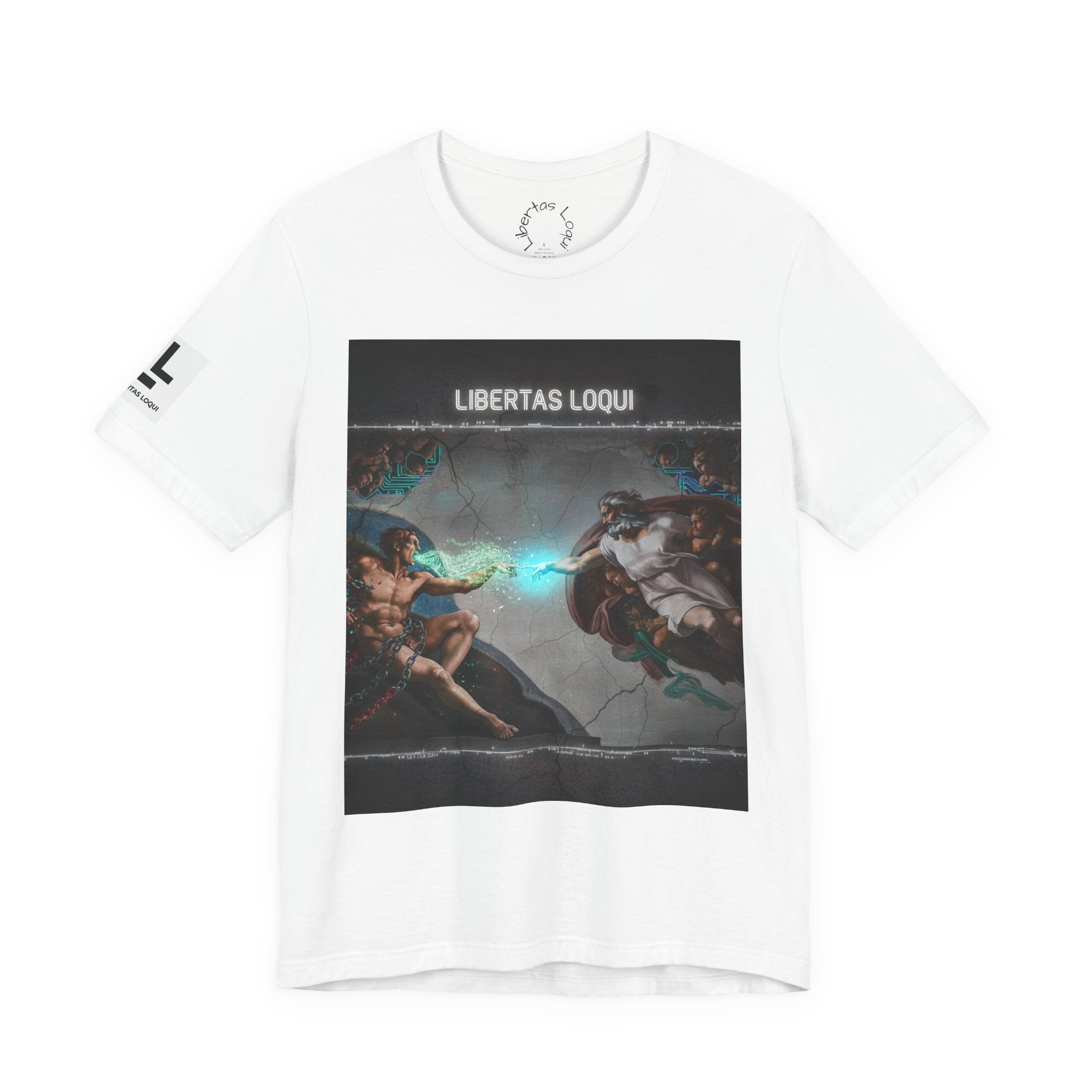 Libertas Loqui Tee — Renaissance-Inspired Graphic T-Shirt