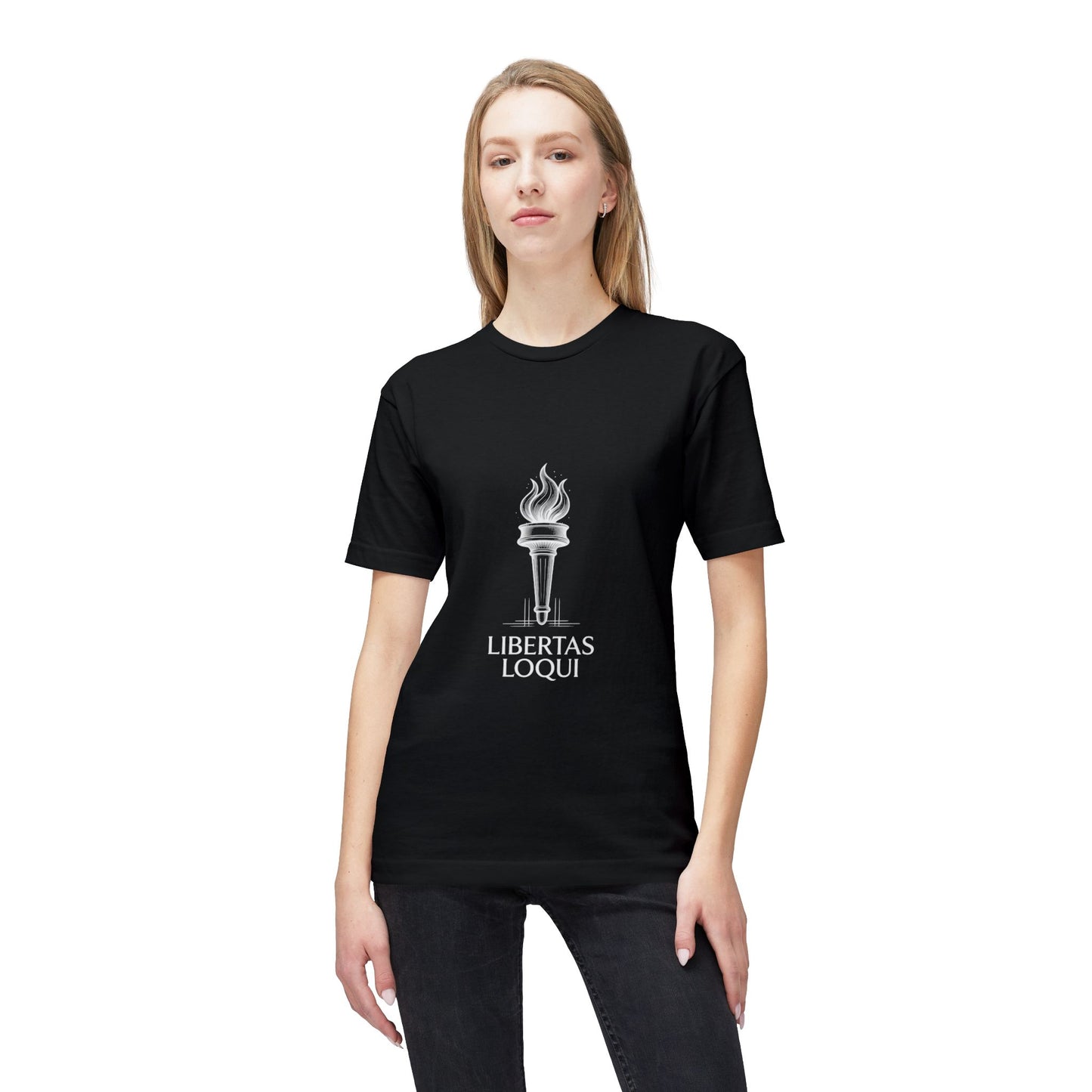 Libertas Loqui Liberty Torch T-Shirt