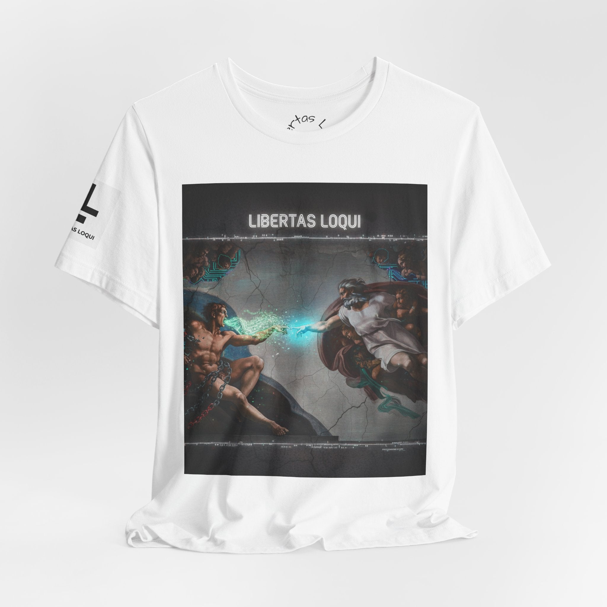 Libertas Loqui Tee — Renaissance-Inspired Graphic T-Shirt