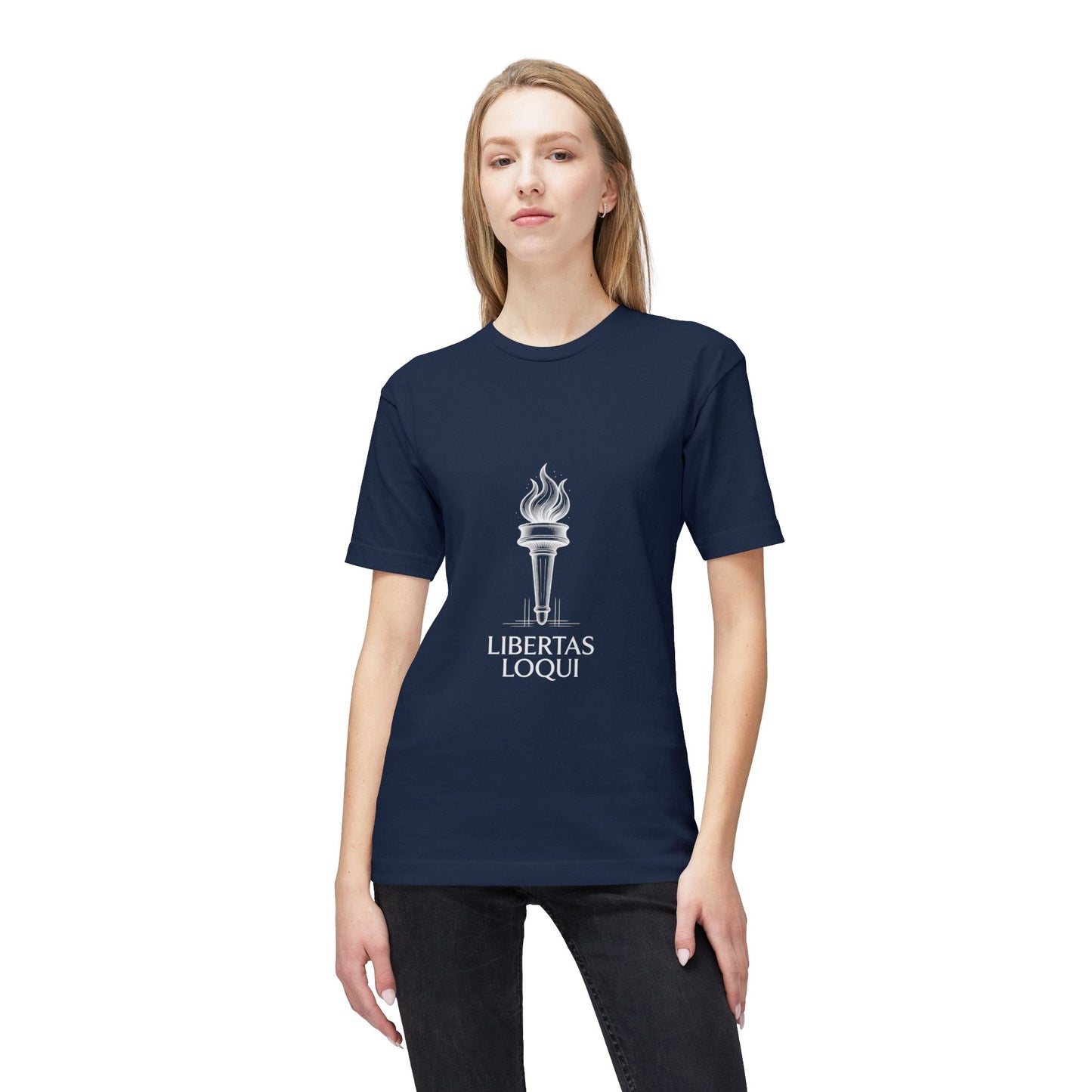 Libertas Loqui Liberty Torch T-Shirt